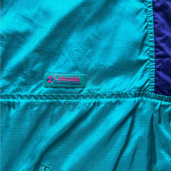 VTG Columbia Women's Colorblock Lightweight
Windbreaker Jacket Thin SZ:L - Picture 8 of 11